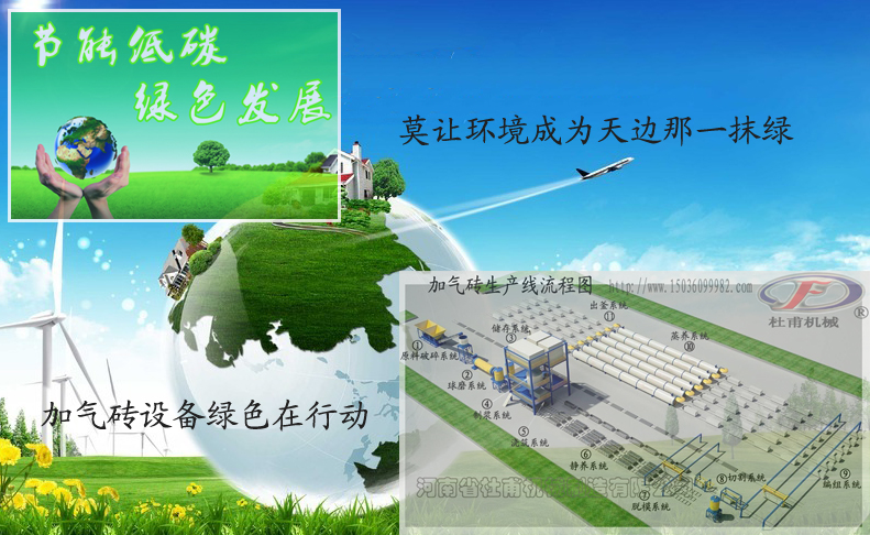 加氣磚設(shè)備綠色在行動(dòng)